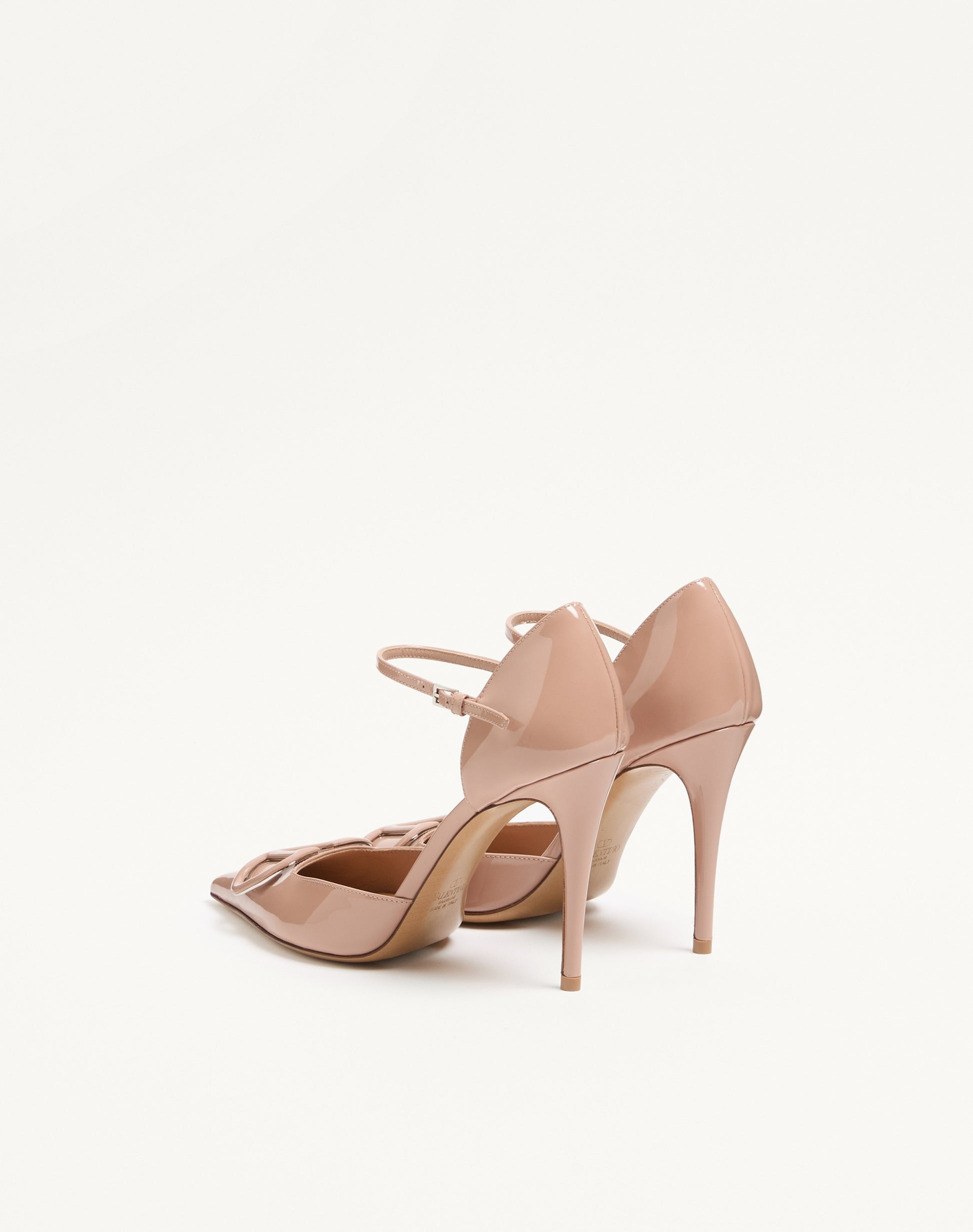 Vlogo Signature D'orsay Patent Leather Pumps 100mm
