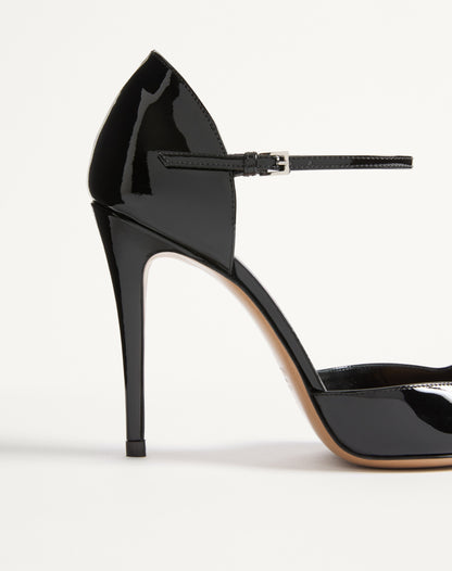 Vlogo Signature D'orsay Patent Leather Pumps 100mm