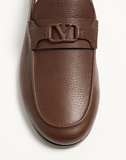 Vlogo Signature Deer Leather Loafer