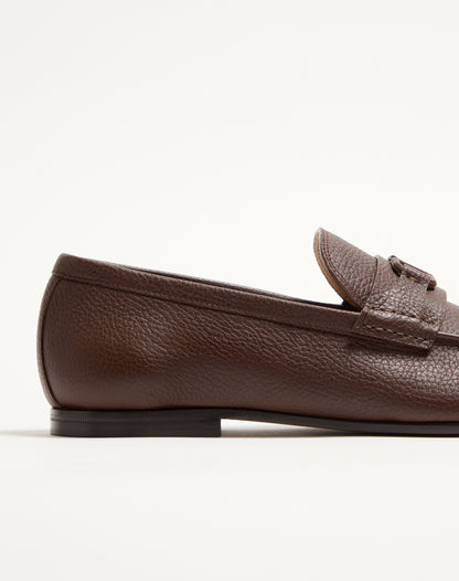 Vlogo Signature Deer Leather Loafer