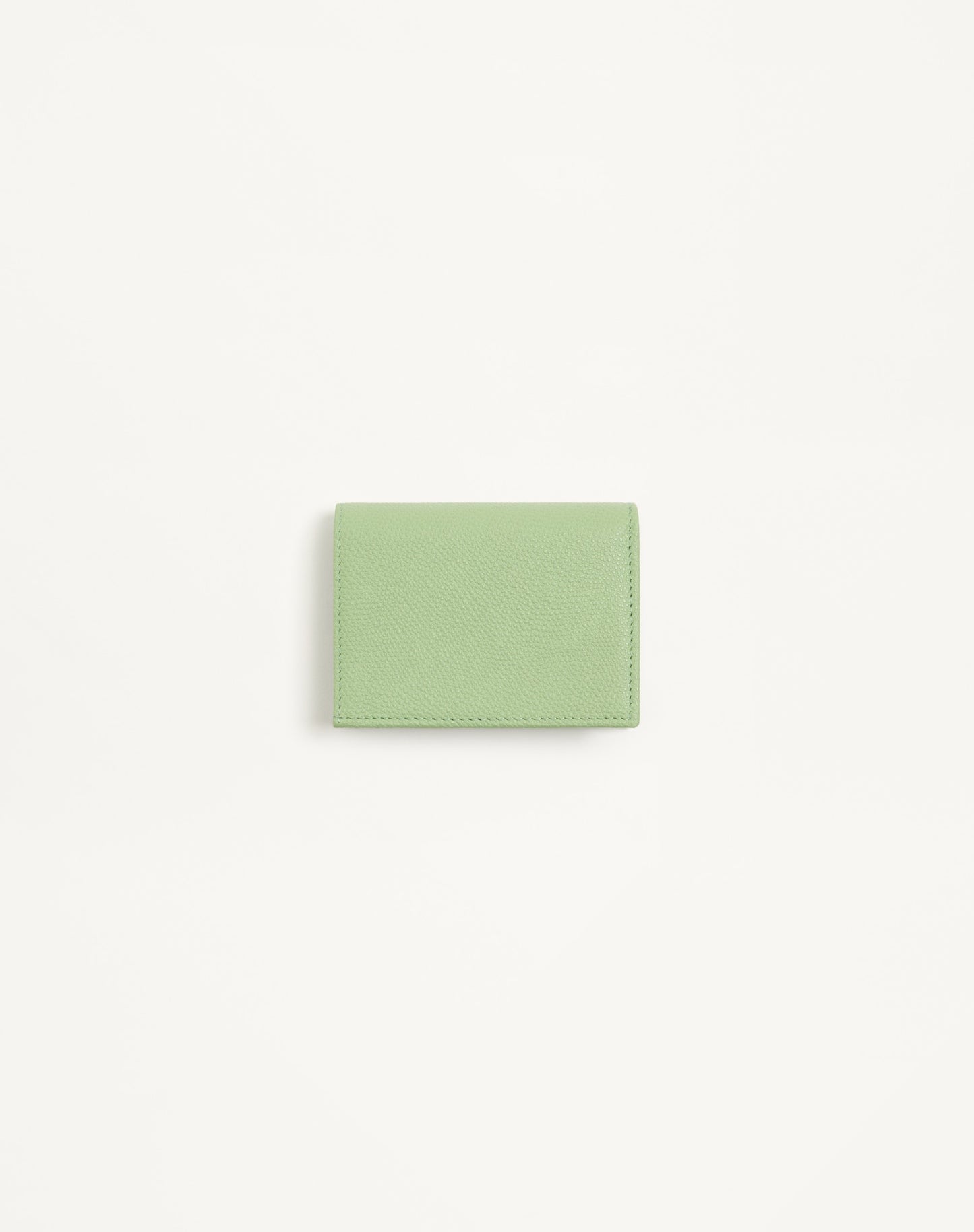 Vlogo Signature Grainy Calfskin Wallet