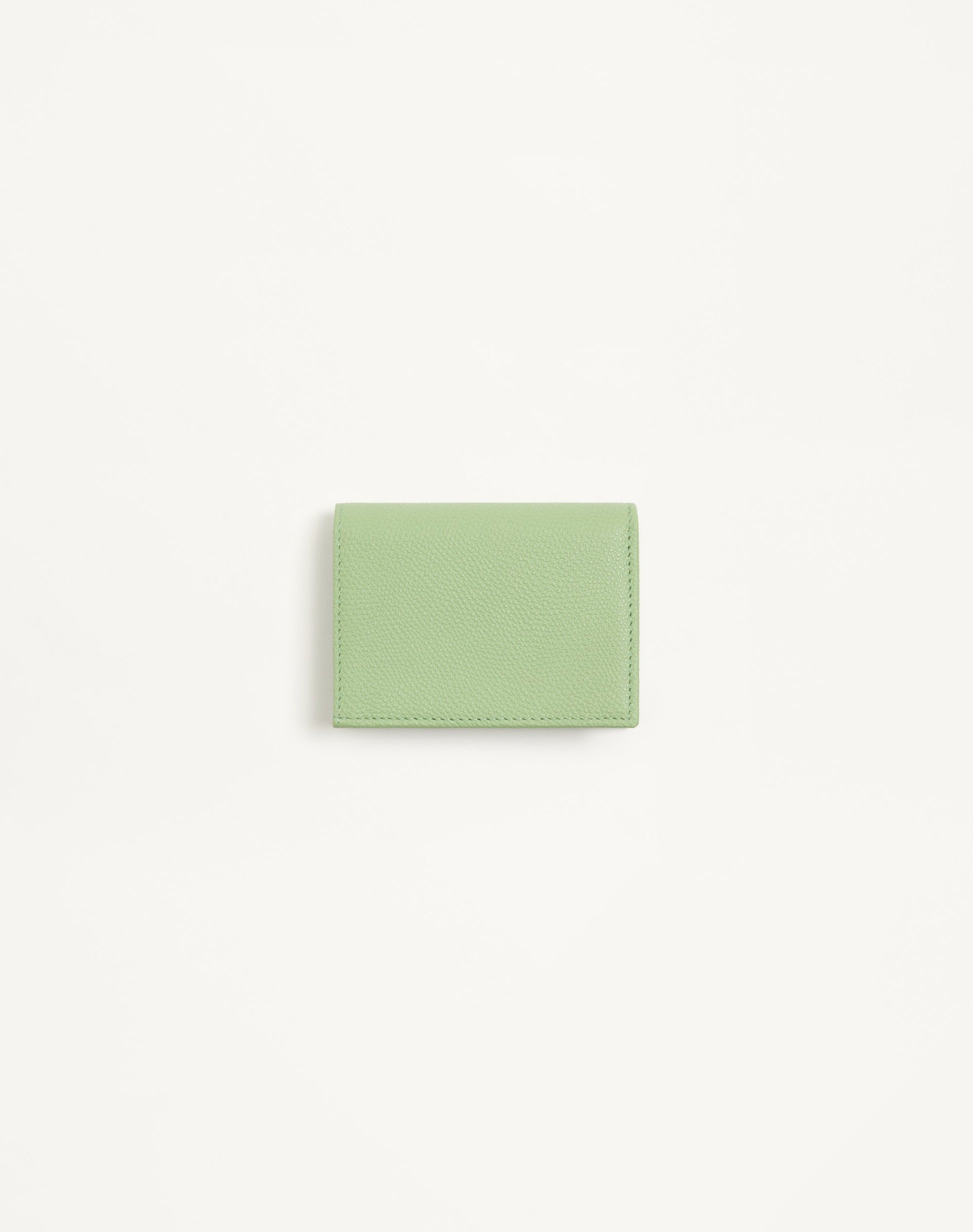 Vlogo Signature Grainy Calfskin Wallet