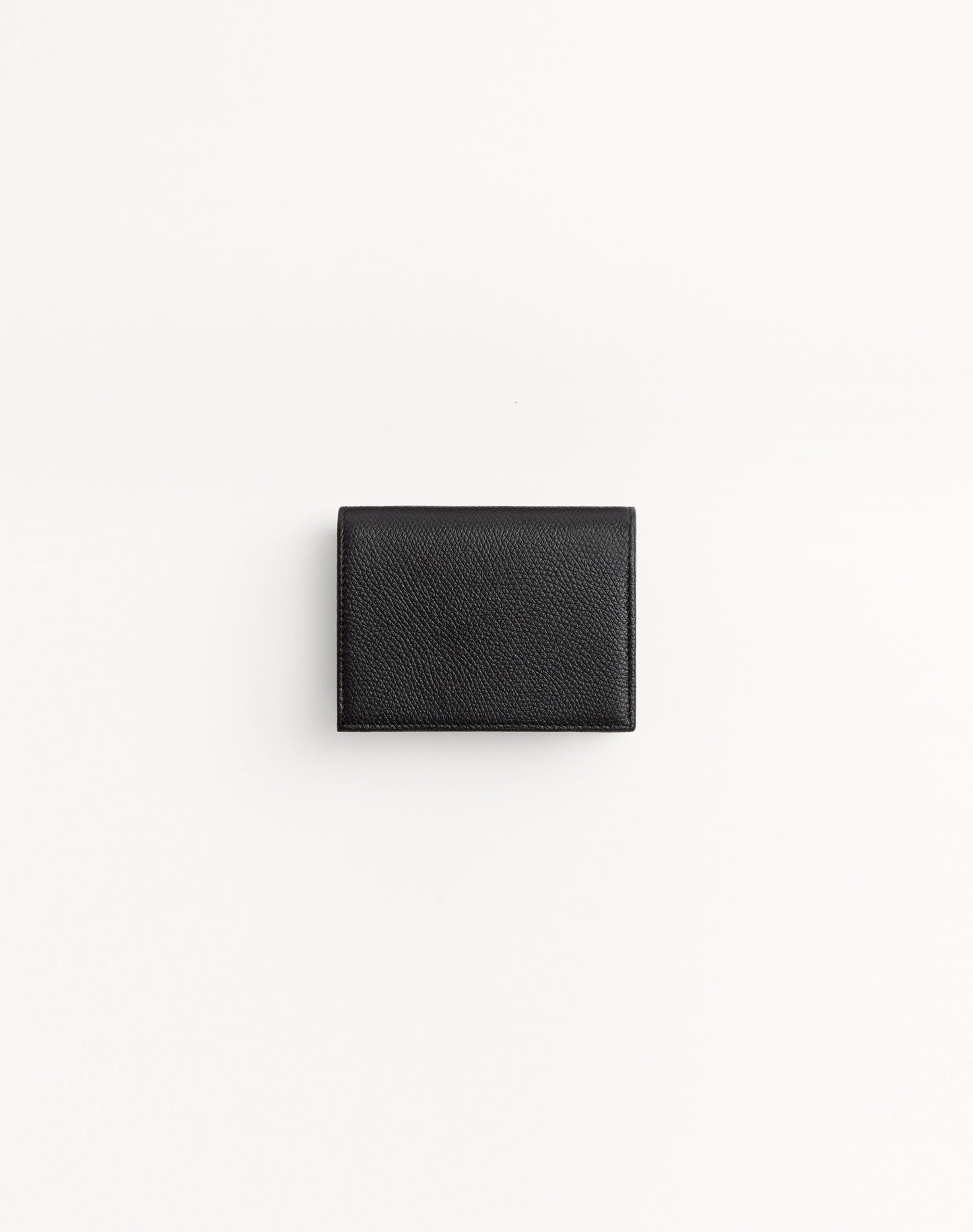 Vlogo Signature Grainy Calfskin Wallet