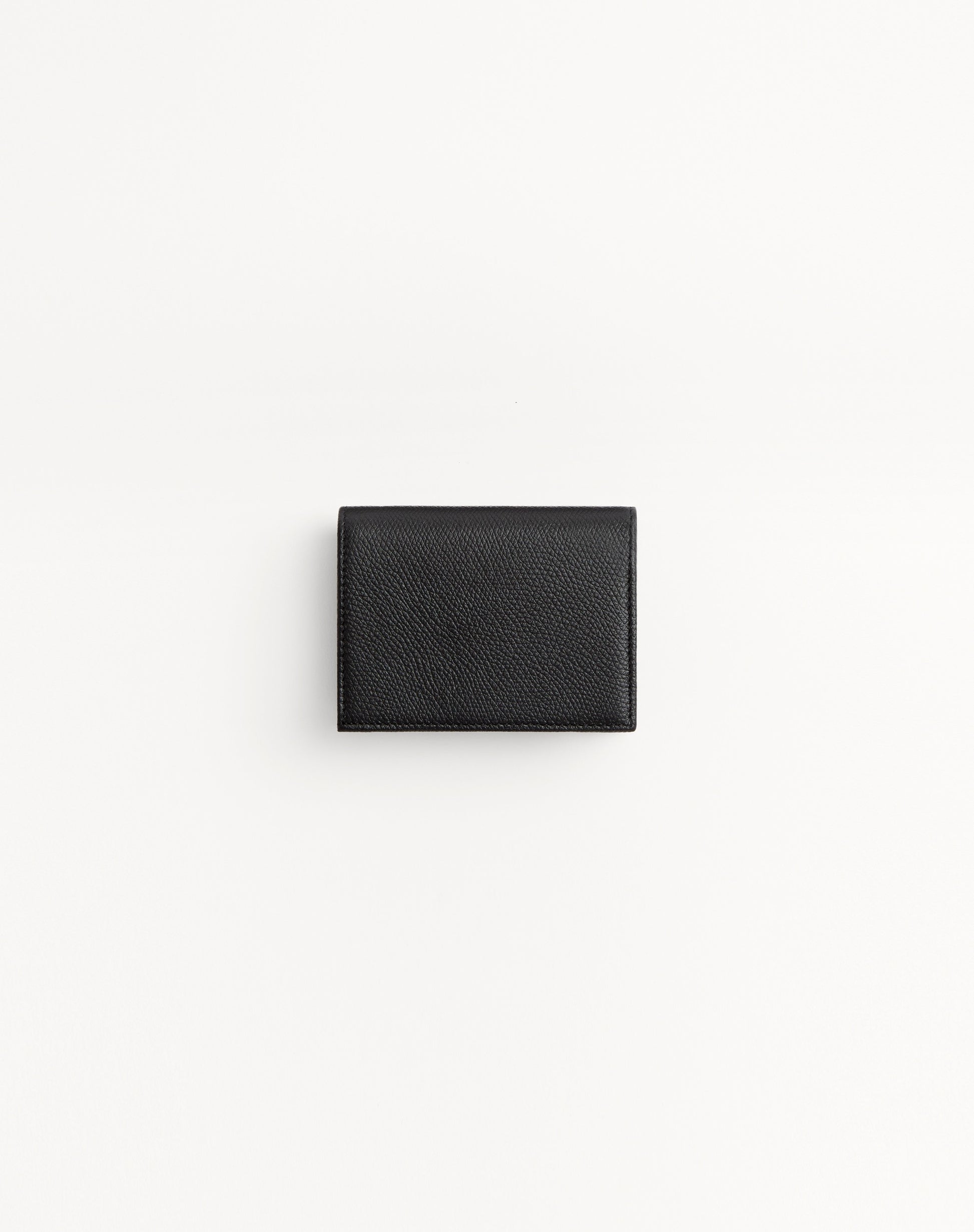Vlogo Signature Grainy Calfskin Wallet