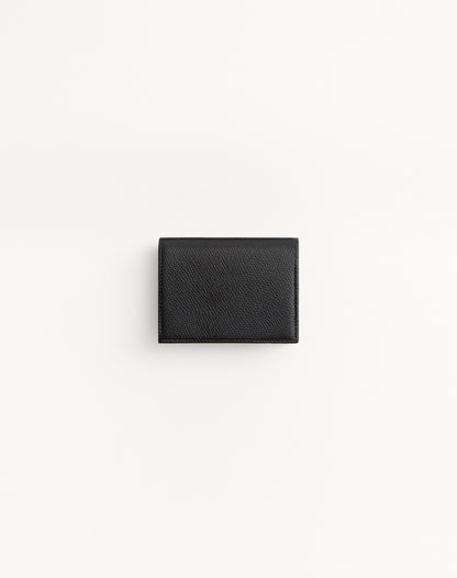 Vlogo Signature Grainy Calfskin Wallet