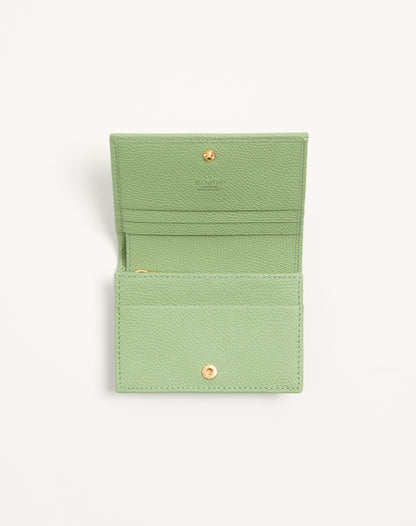 Vlogo Signature Grainy Calfskin Wallet