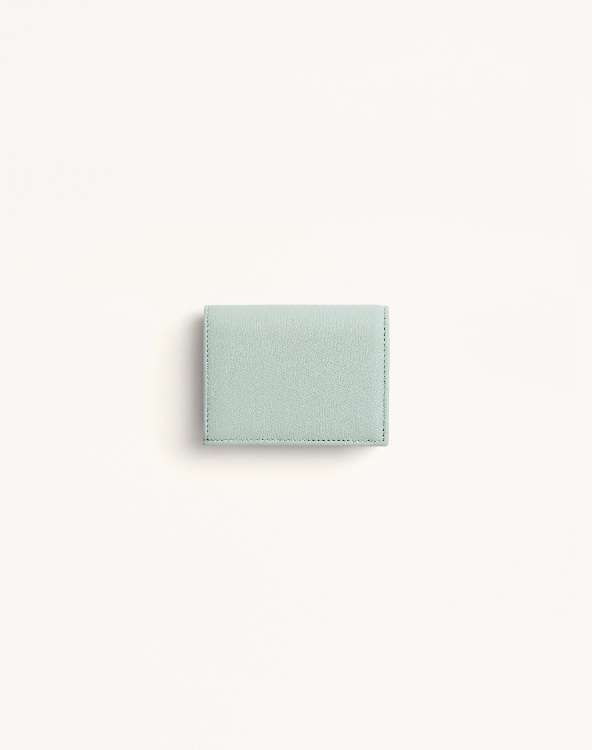 Vlogo Signature Grainy Calfskin Wallet