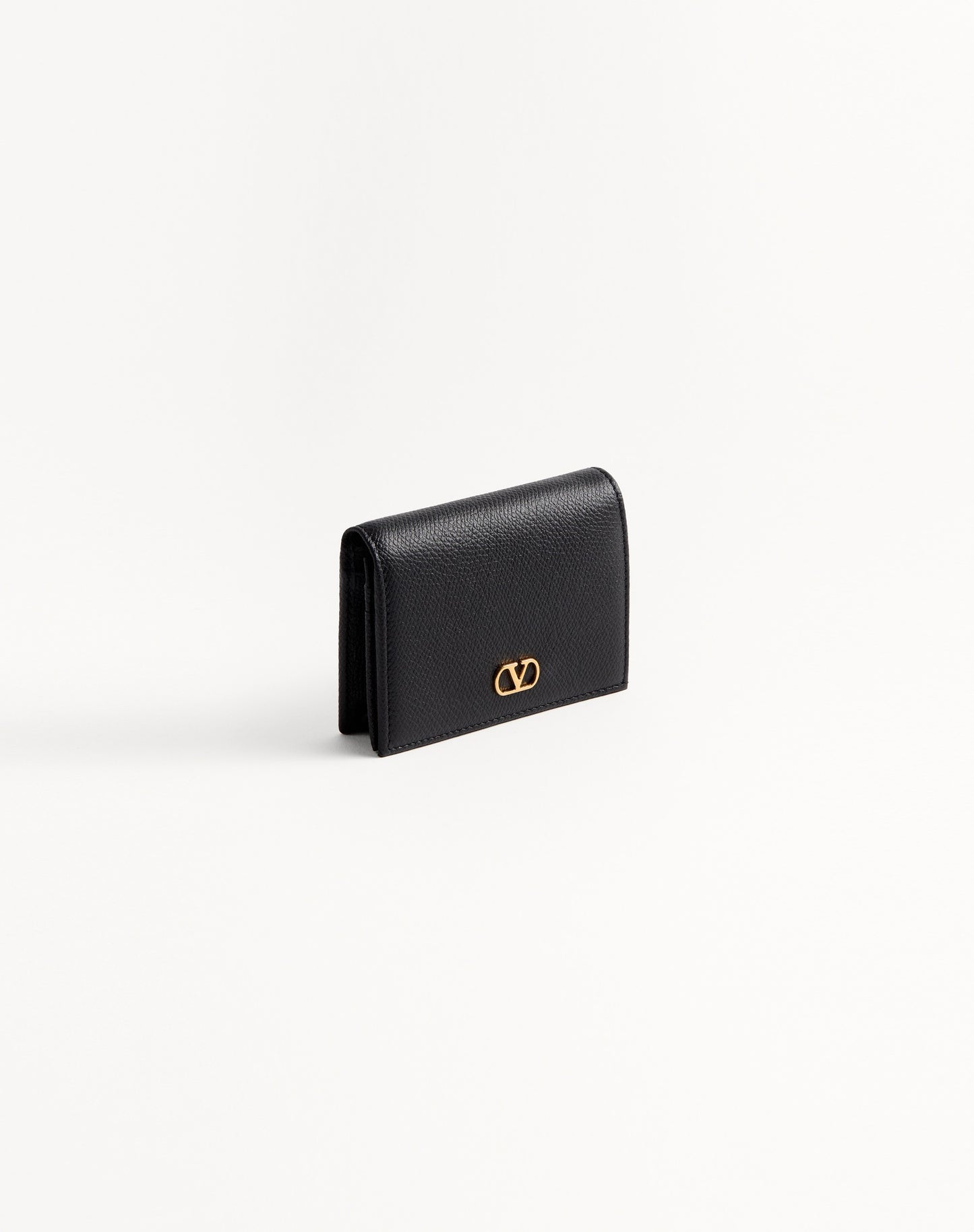 Vlogo Signature Grainy Calfskin Wallet