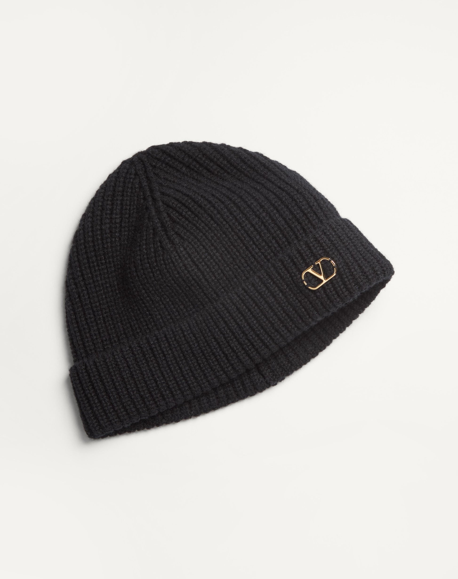 Vlogo Signature Knitted Cashmere Beanie