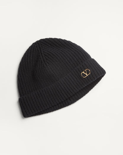 Vlogo Signature Knitted Cashmere Beanie