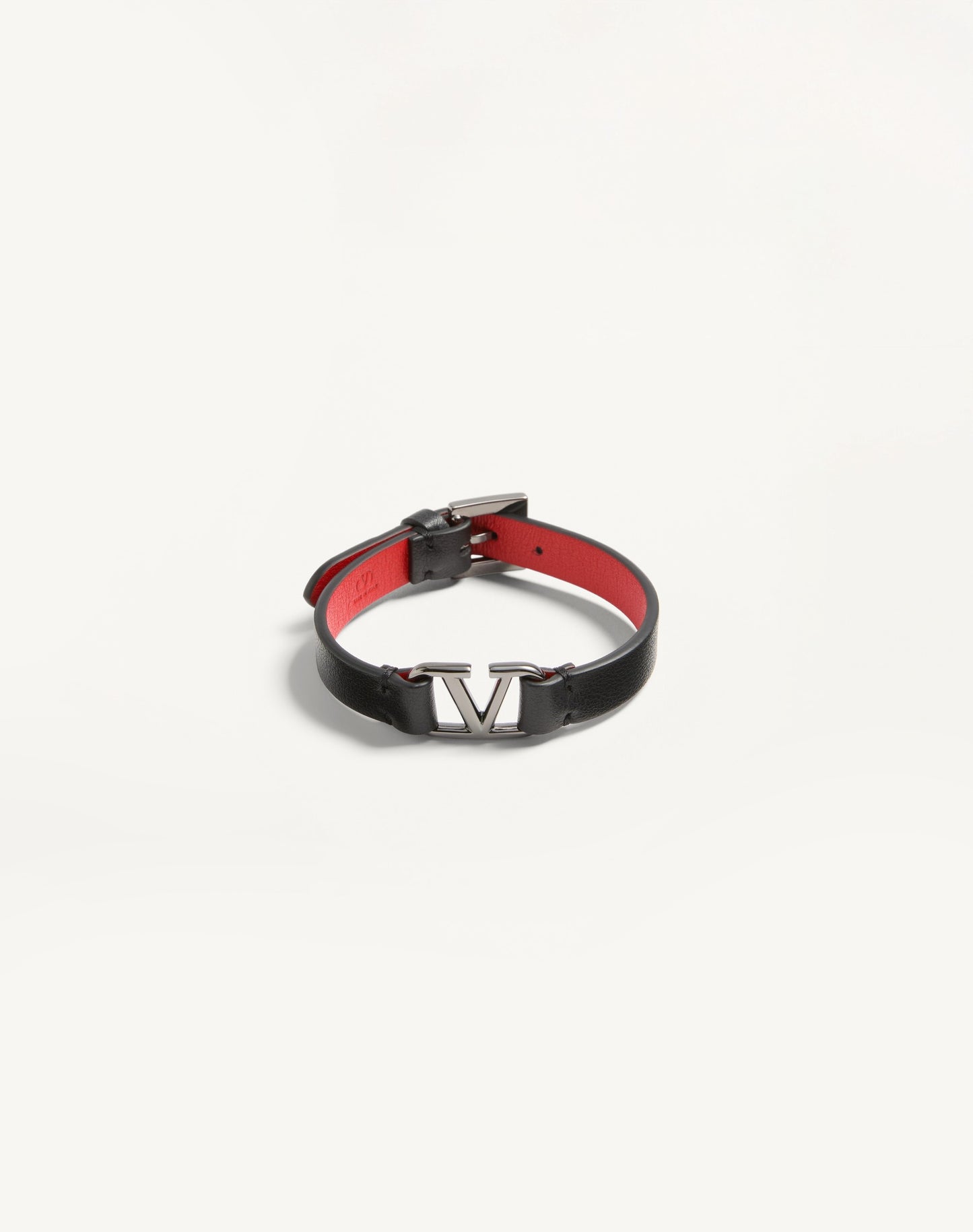 Vlogo Signature Leather Bracelet