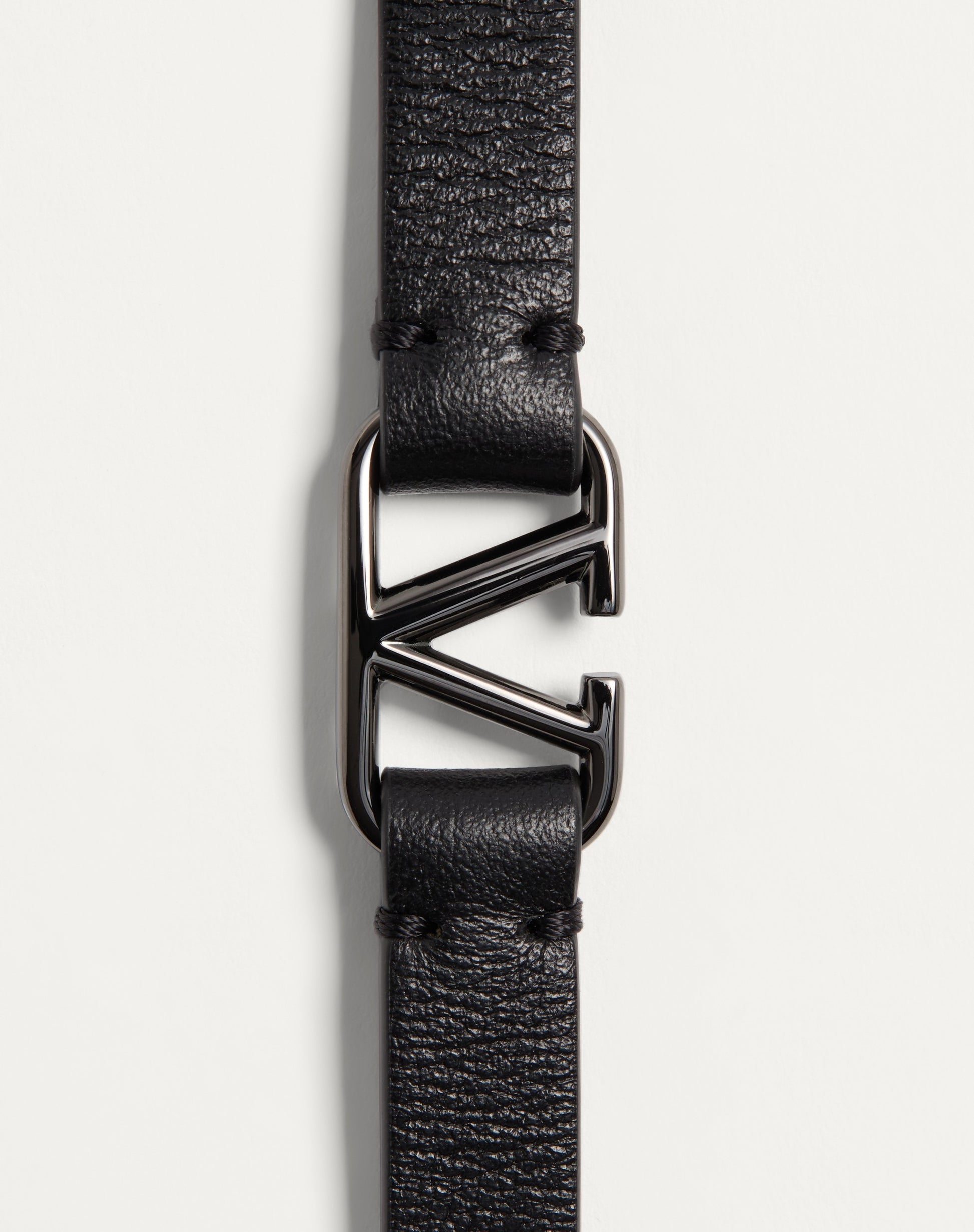 Vlogo Signature Leather Bracelet
