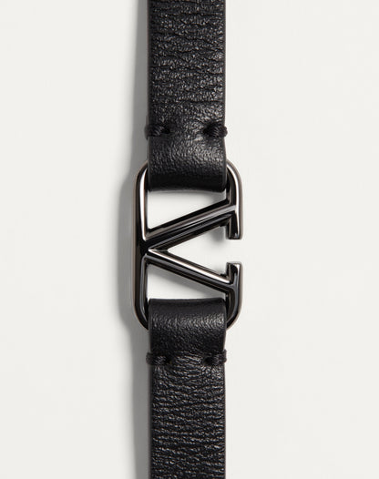 Vlogo Signature Leather Bracelet
