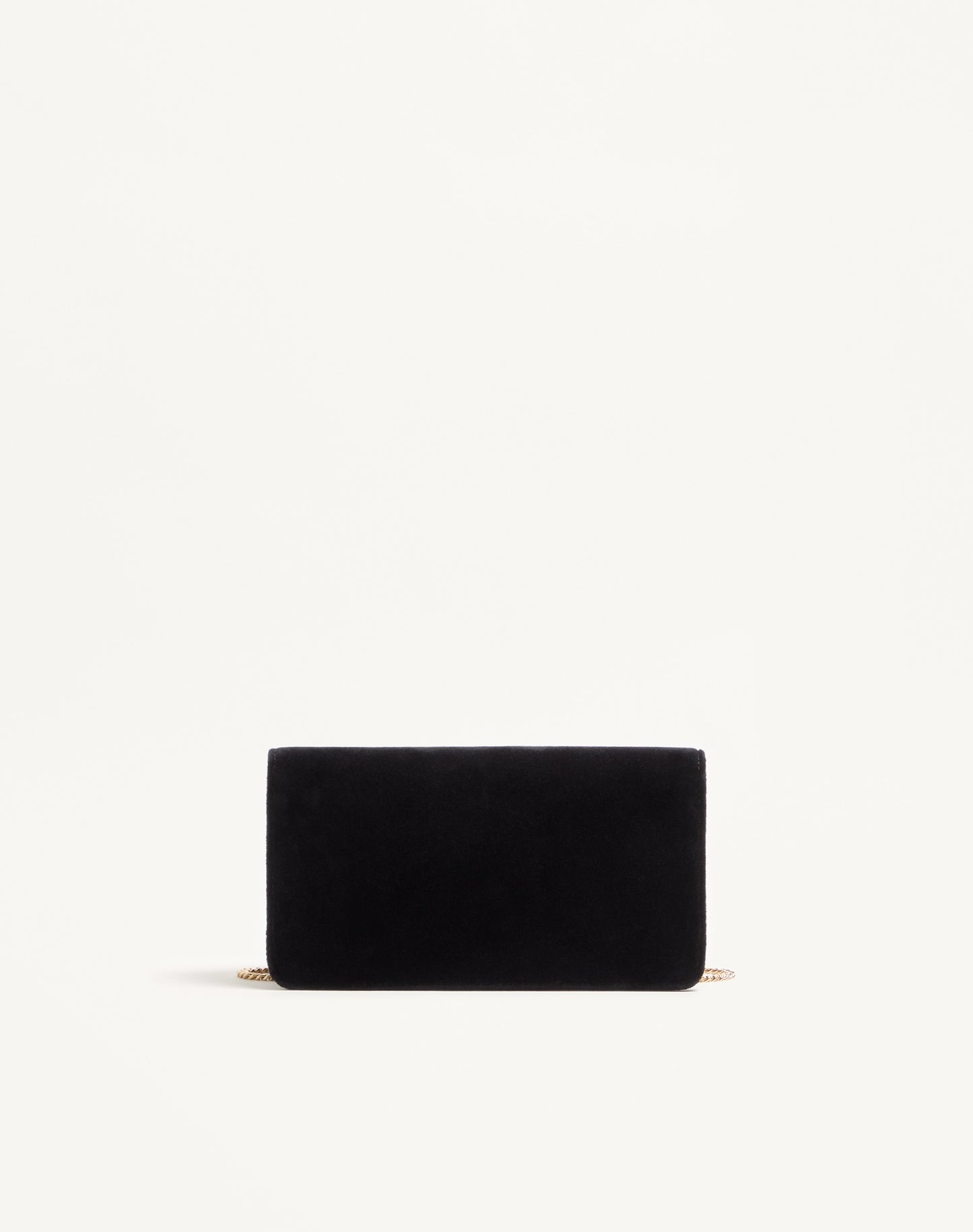 Vlogo Signature Mini Velvet Shoulder Bag