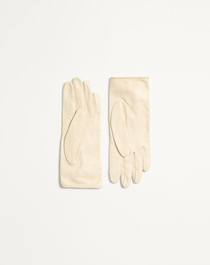 Vlogo Signature Nappa Leather Gloves With Bows