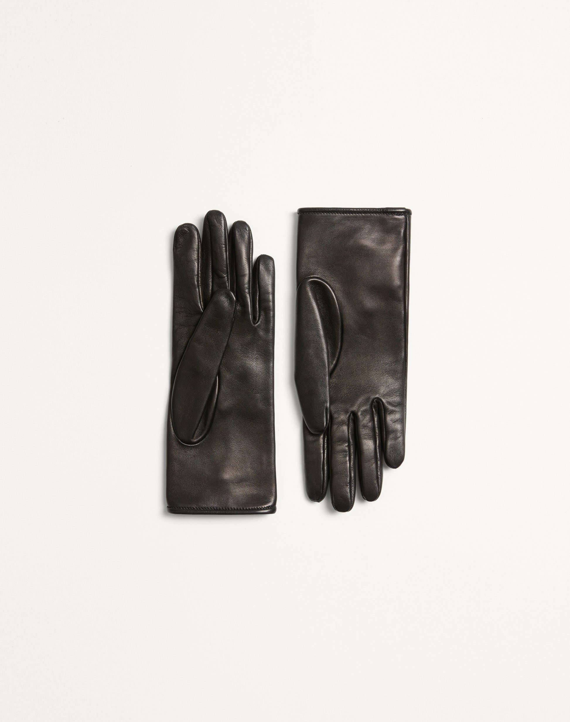 Vlogo Signature Nappa Leather Gloves With Bows