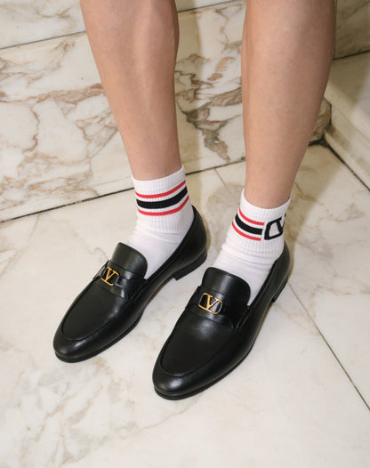 Vlogo Signature Nappa Leather Loafer