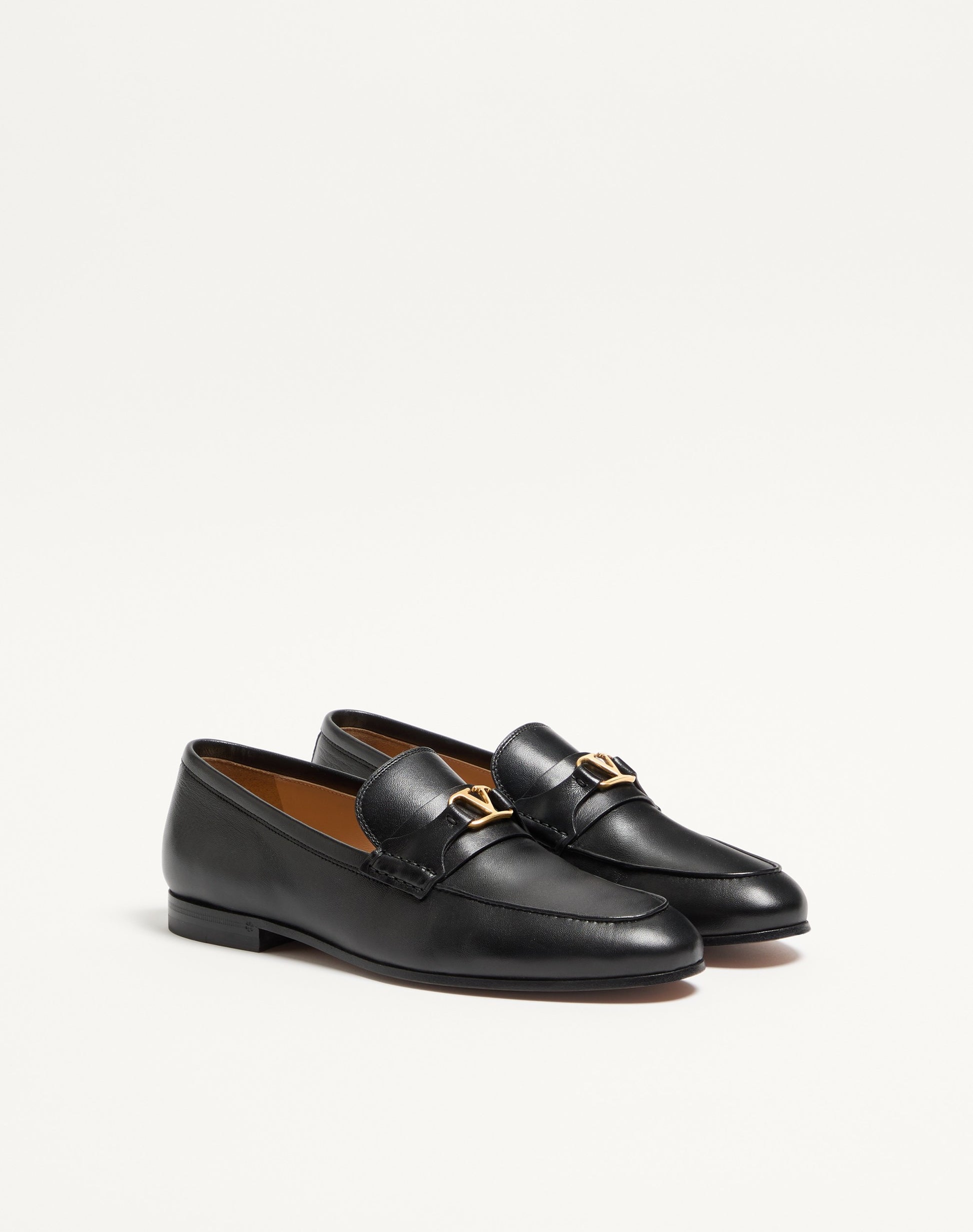 Vlogo Signature Nappa Leather Loafer