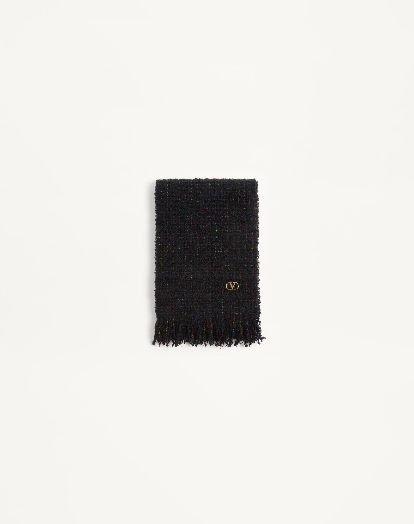 Vlogo Signature Wool And Cashmere Scarf