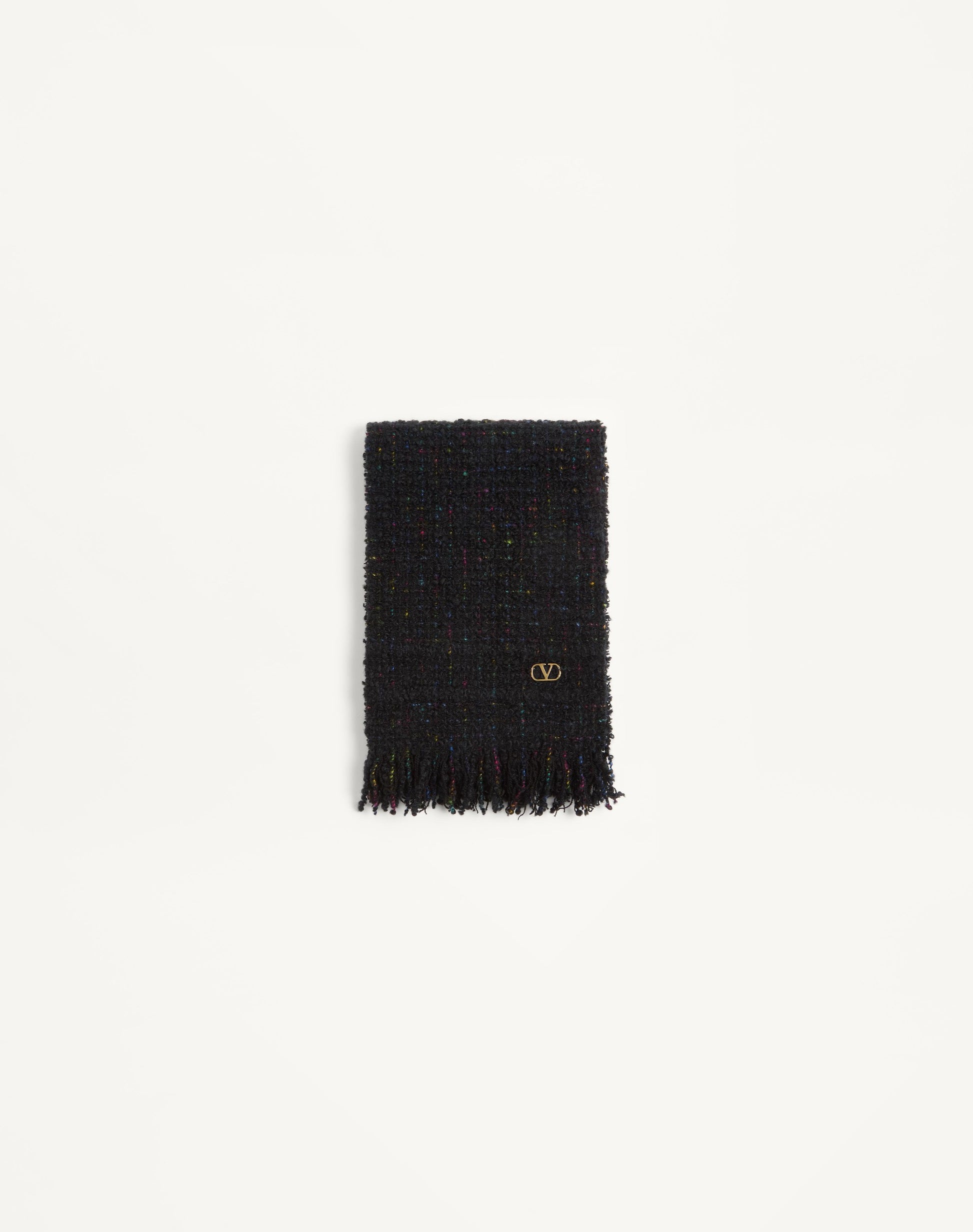 Vlogo Signature Wool And Cashmere Scarf