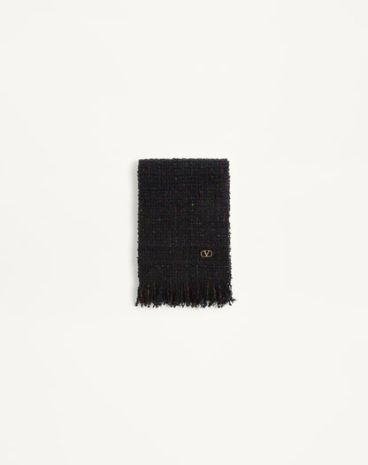 Vlogo Signature Wool And Cashmere Scarf