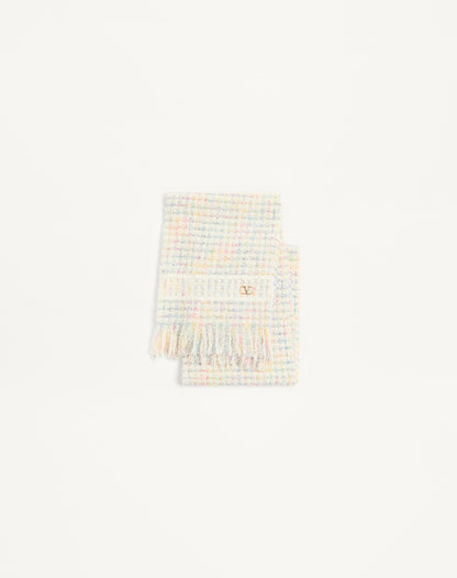 Vlogo Signature Wool And Cashmere Scarf