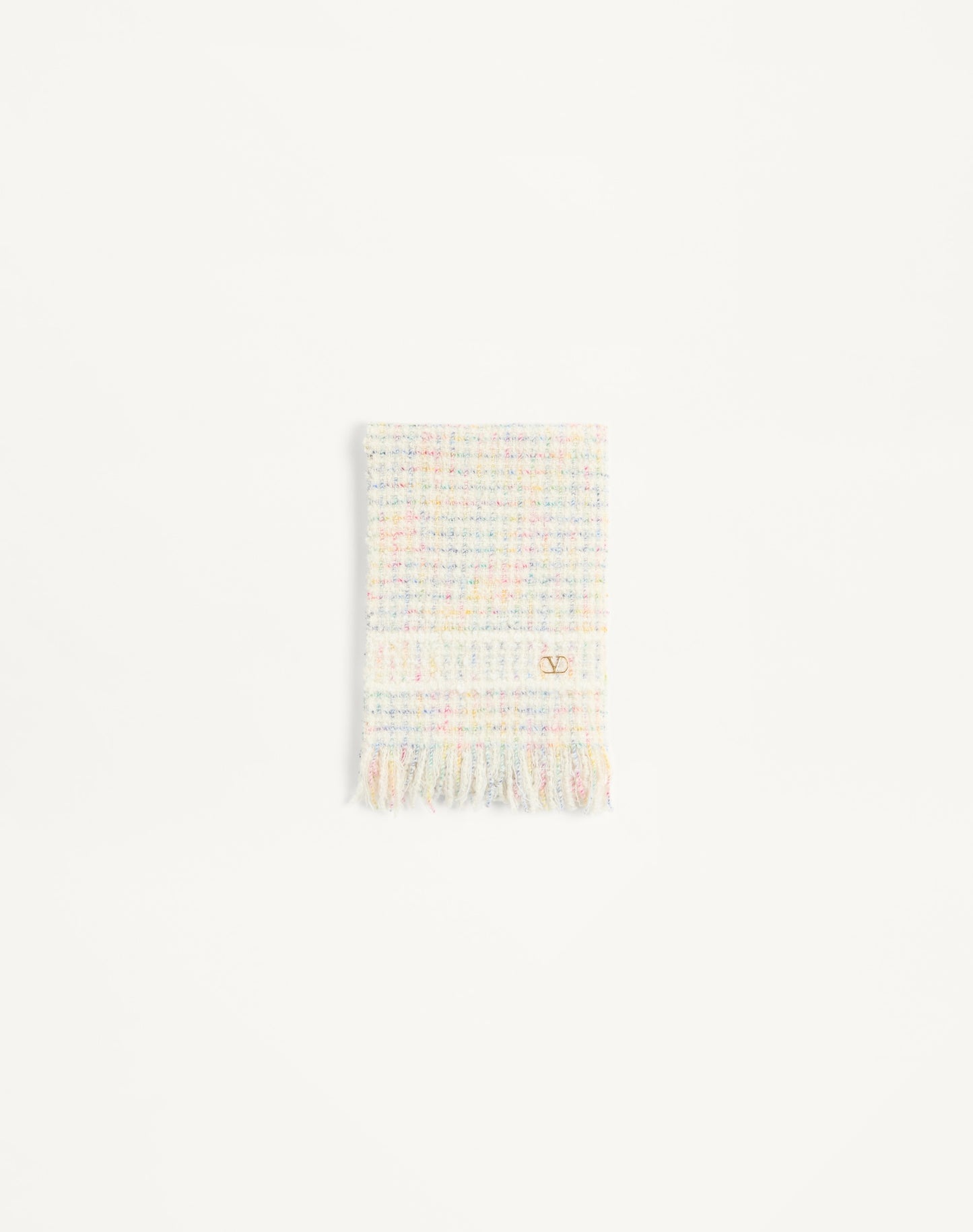 Vlogo Signature Wool And Cashmere Scarf