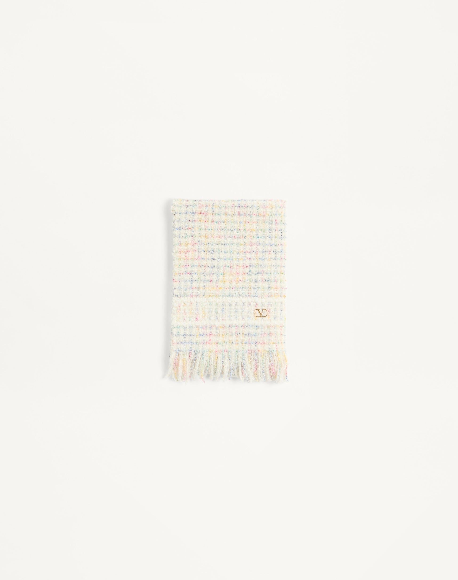 Vlogo Signature Wool And Cashmere Scarf