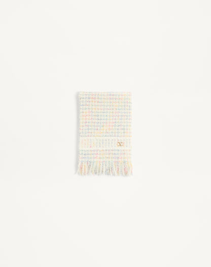 Vlogo Signature Wool And Cashmere Scarf
