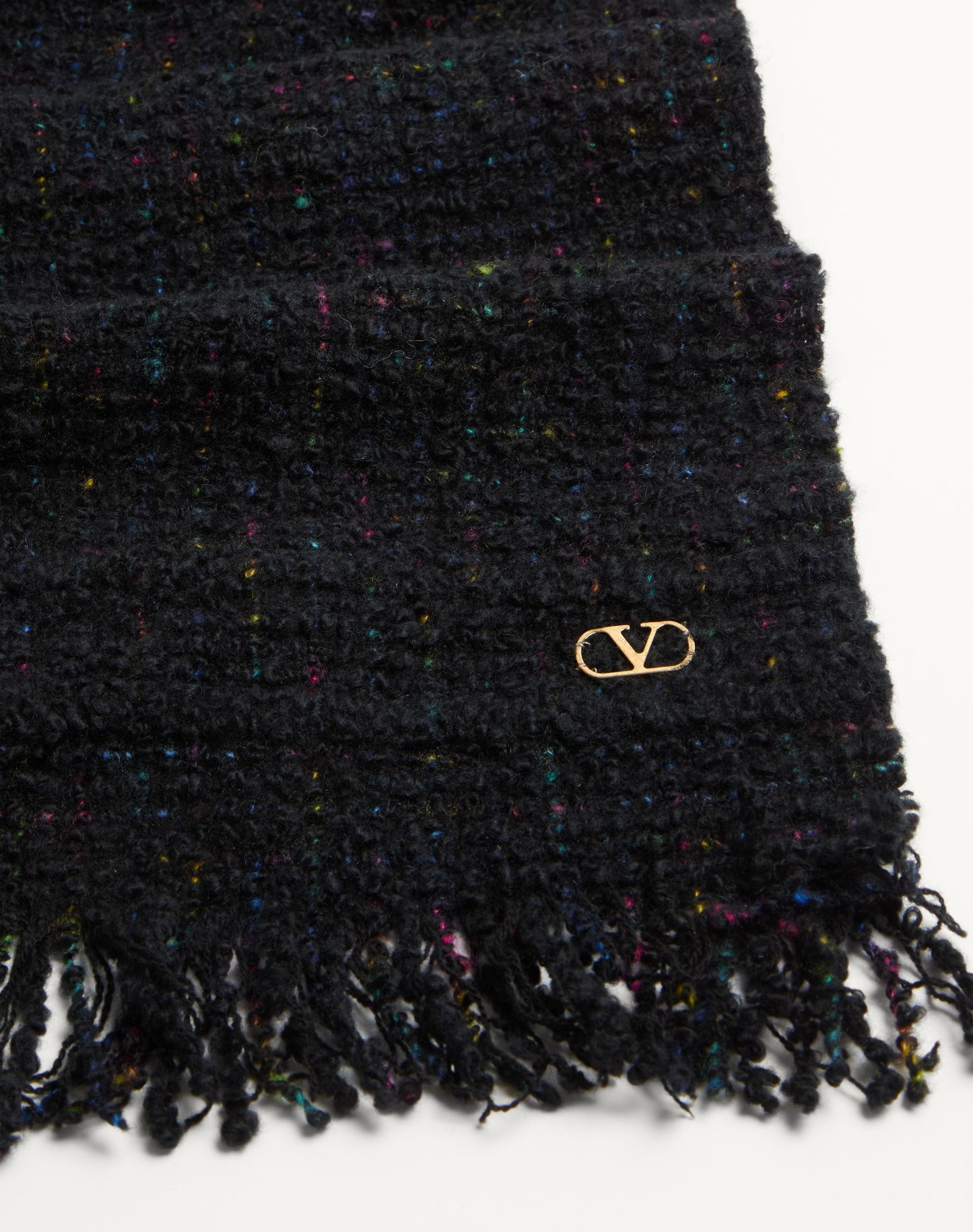 Vlogo Signature Wool And Cashmere Scarf