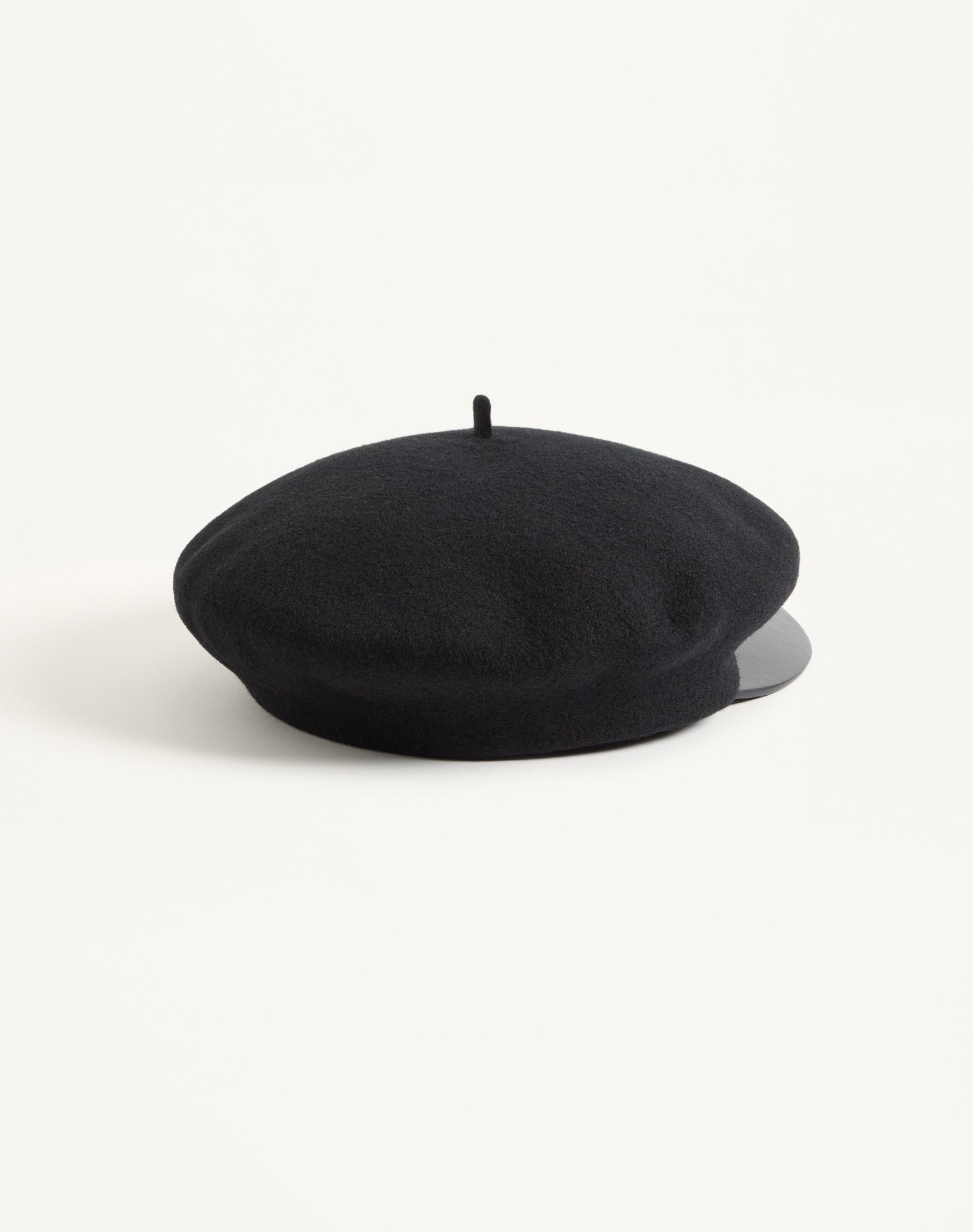Vlogo Signature Wool Cap With Leather Visor
