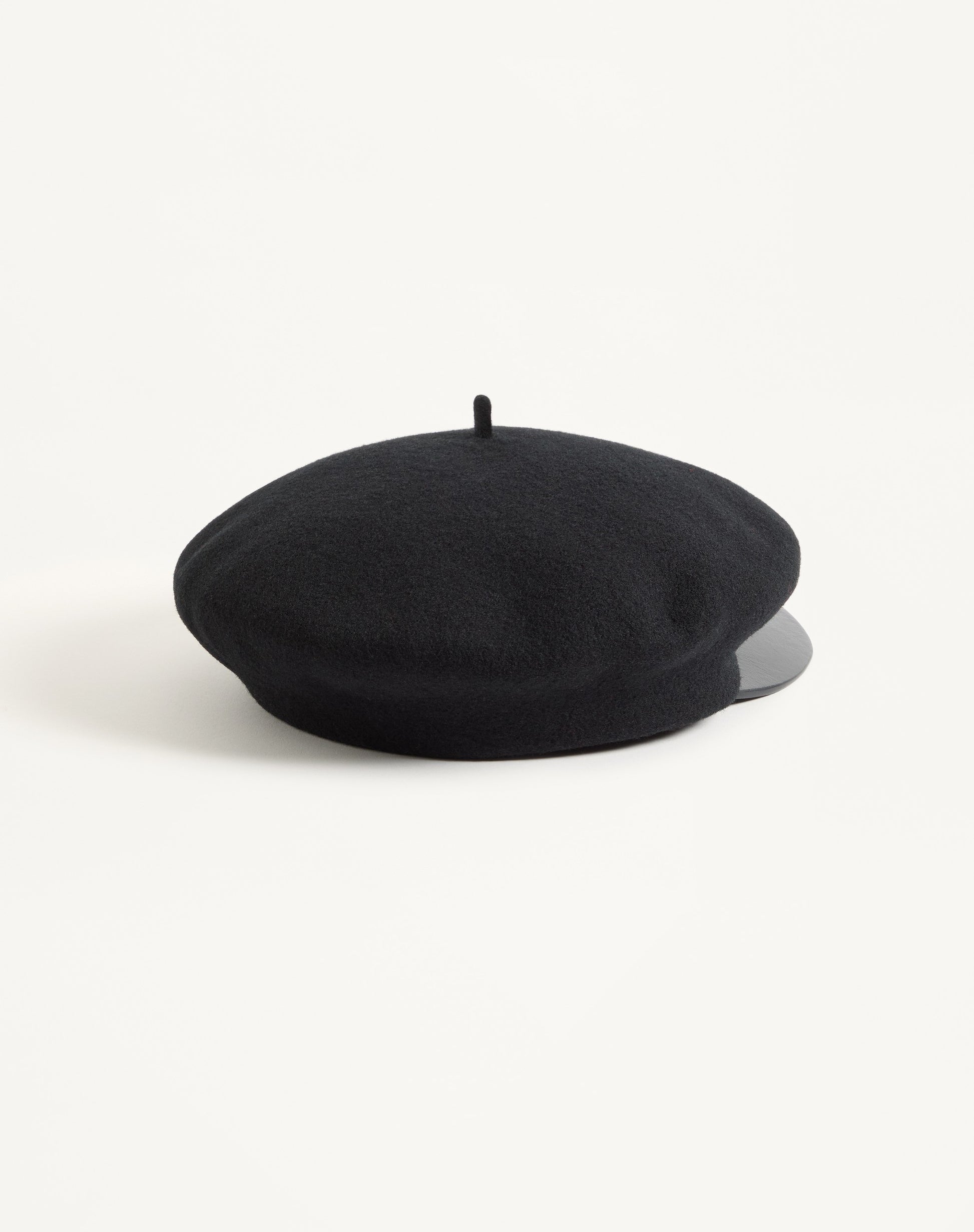Vlogo Signature Wool Cap With Leather Visor
