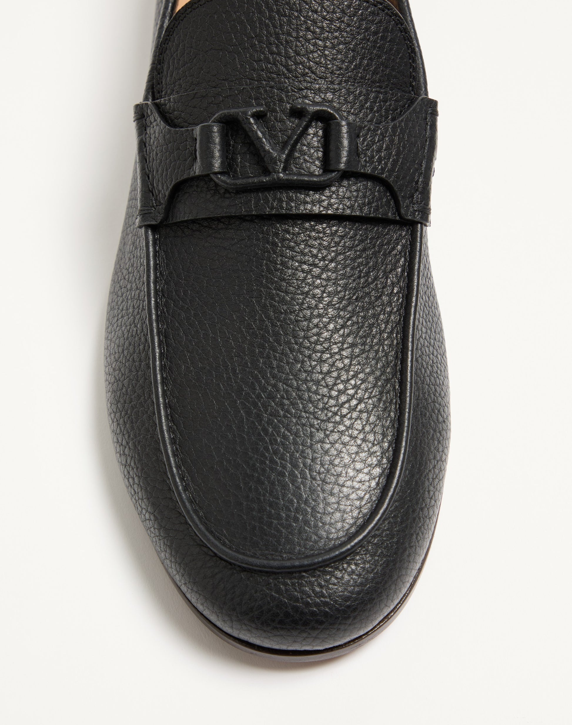 Vlogo Signature Deer Leather Loafer