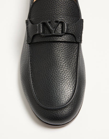 Vlogo Signature Deer Leather Loafer