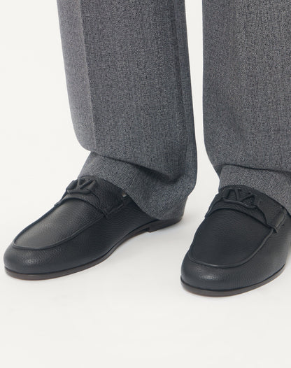Vlogo Signature Deer Leather Loafer