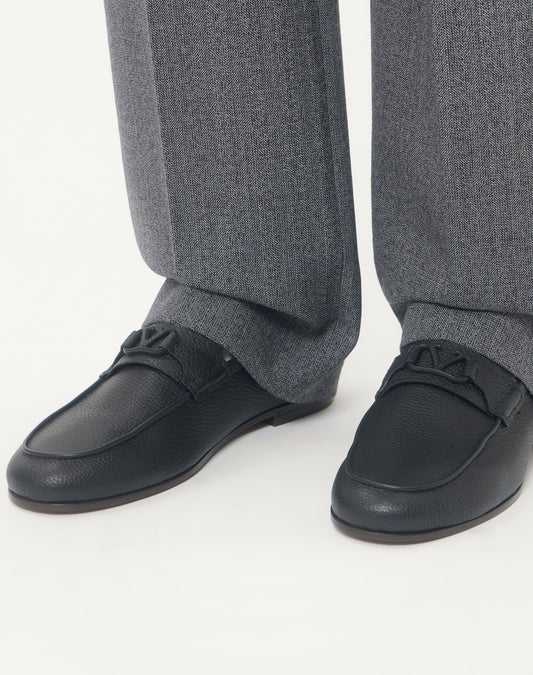 Vlogo Signature Deer Leather Loafer