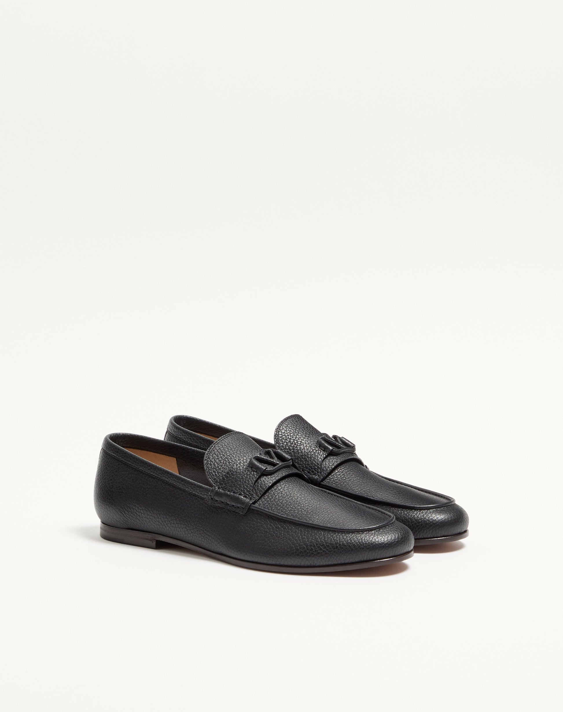 Vlogo Signature Deer Leather Loafer