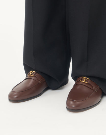 Vlogo Signature Nappa Leather Loafer