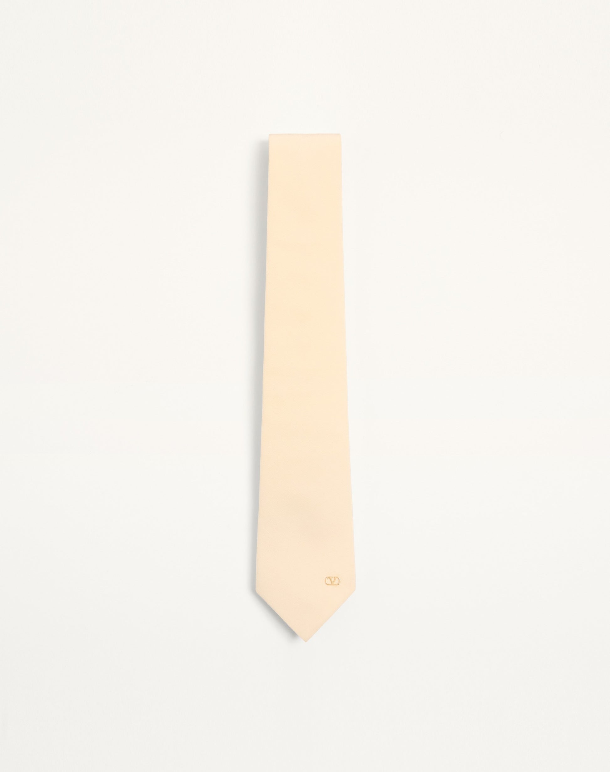 Valentie Silk Tie With Vlogo Signature Detail