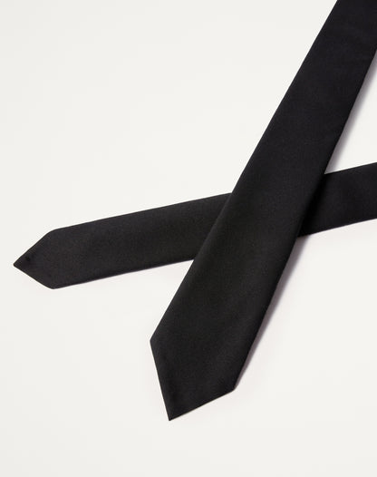 Valentie Tie In Wool And Silk