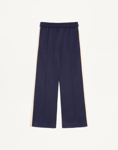 Valentino Acetate Trousers With Vlogo Patch
