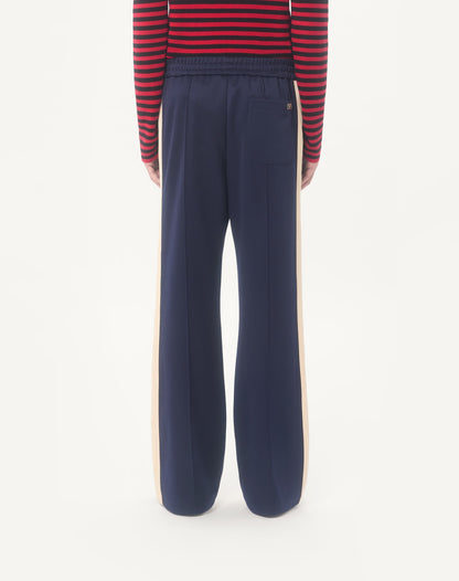 Valentino Acetate Trousers With Vlogo Patch