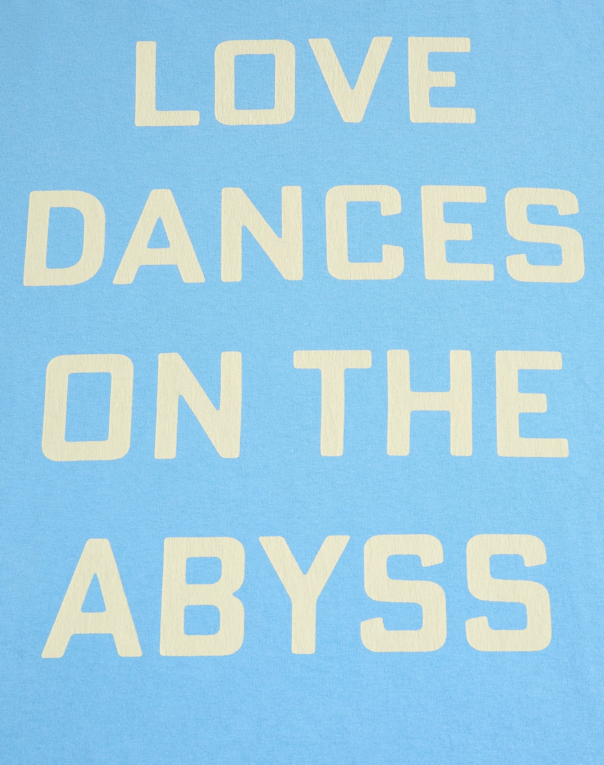 Valentino Cotton T-shirt With Love Dances On The Abyss &amp; Made In Valentino Print
