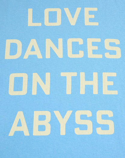Valentino Cotton T-shirt With Love Dances On The Abyss &amp; Made In Valentino Print