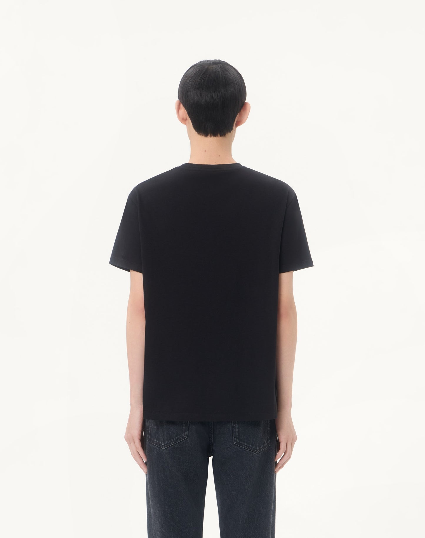 Valentino Cotton T-shirt With Vlogo Embroidery