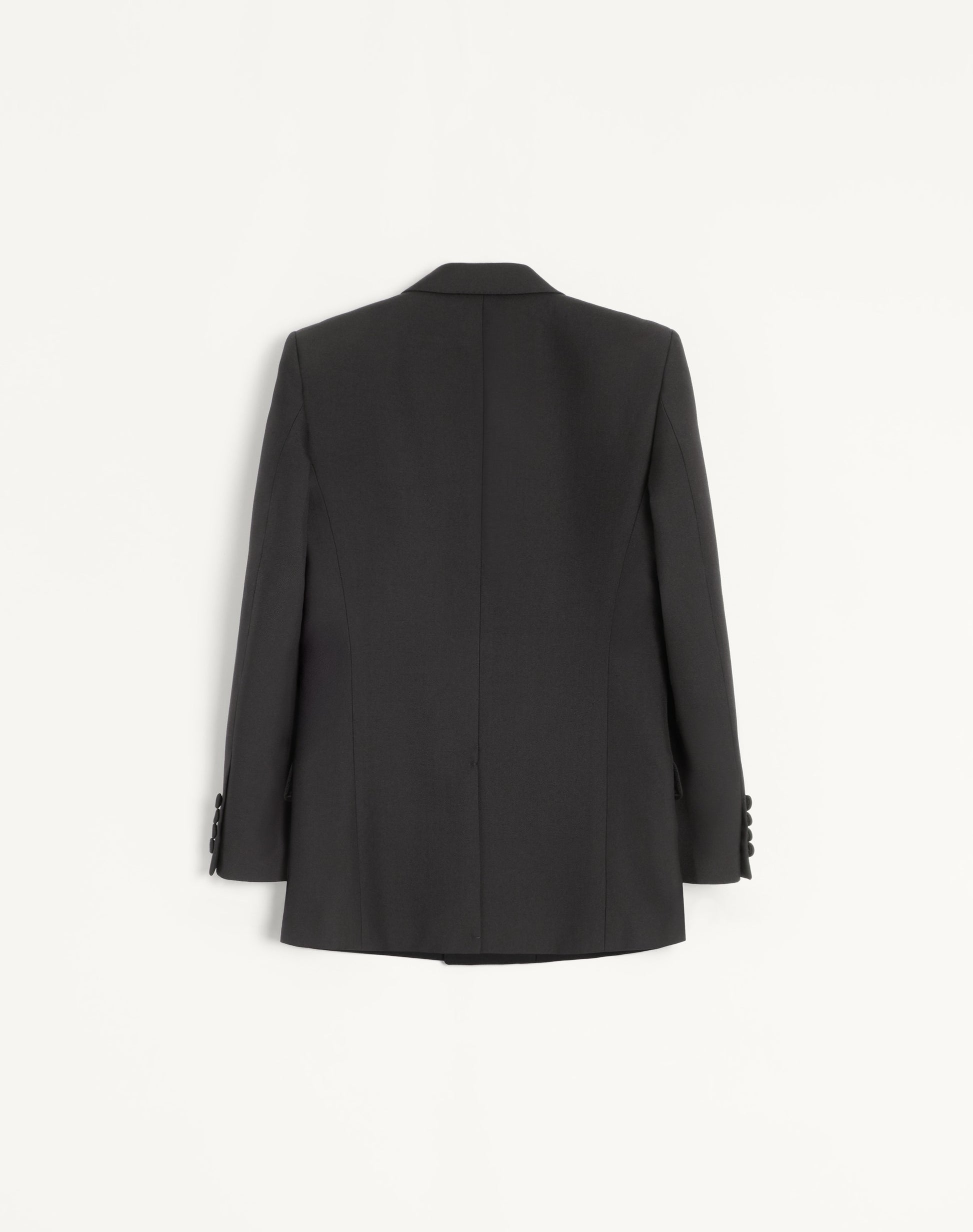 Valentino Double-breasted Wool Gabardine Jacket