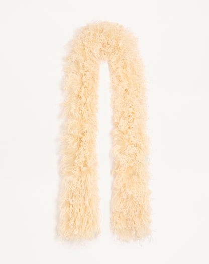 Valentino Feathers Scarf With Ostrich And Turkey Feathers