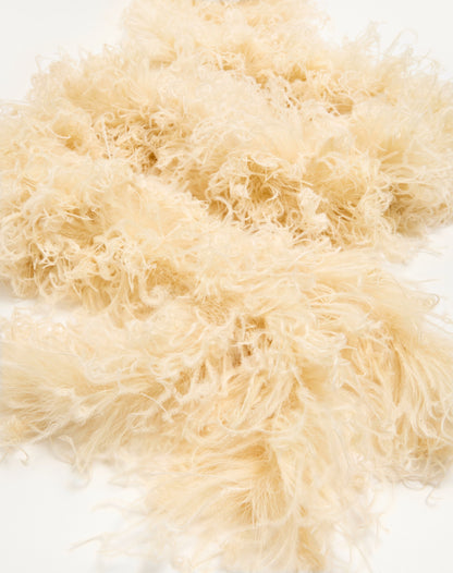 Valentino Feathers Scarf With Ostrich And Turkey Feathers