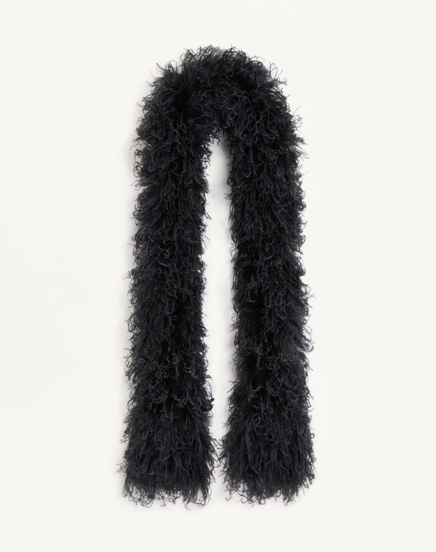 Valentino Feathers Scarf With Ostrich And Turkey Feathers