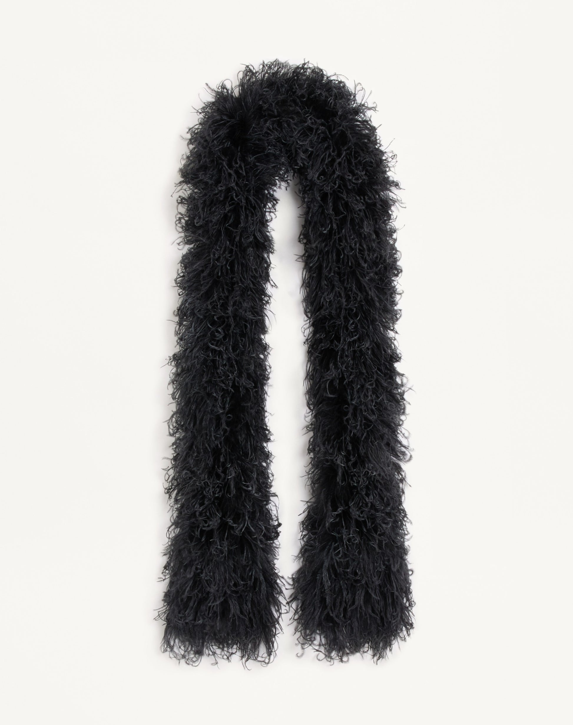 Valentino Feathers Scarf With Ostrich And Turkey Feathers